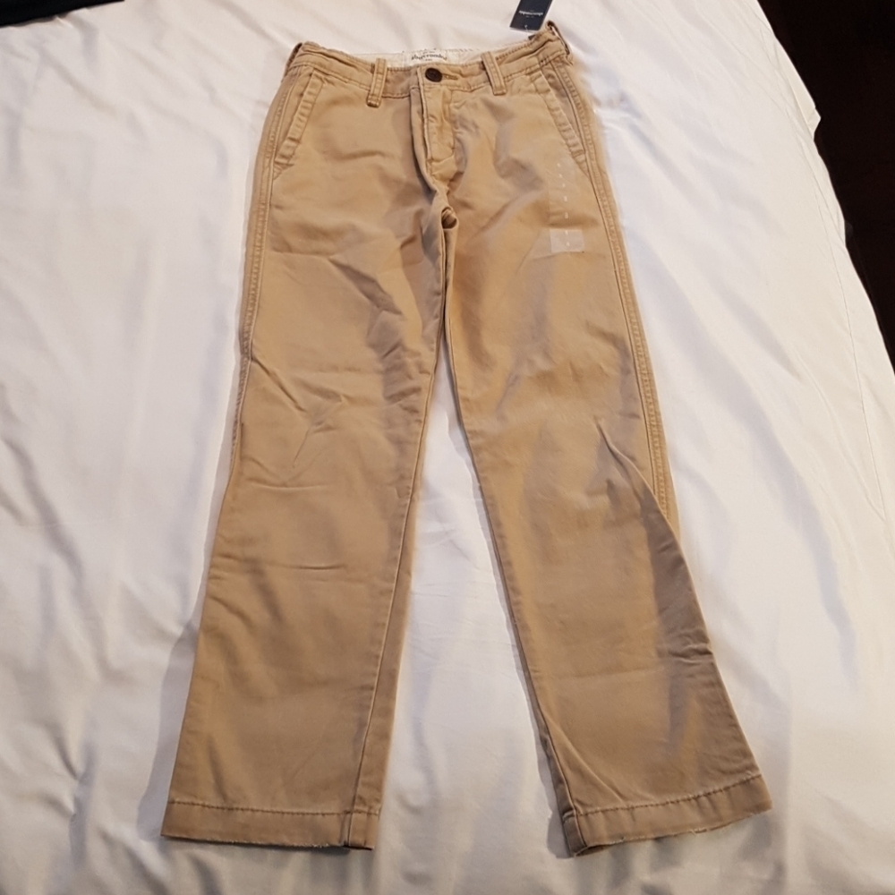 Abercrombie slim straight pants NWT